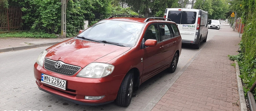 Toyota Corolla cena 7950 przebieg: 356000, rok produkcji 2002 z Zielonka małe 29